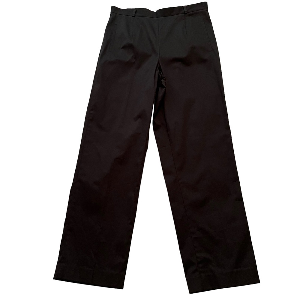 Talbots Black Vintage Stretch Cotton High Waisted Trouser 10